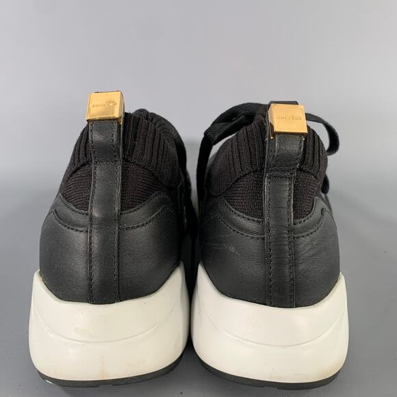 BUSCEMI Size 11 Black Knit Lace Up Lace Up Shoes main image 8